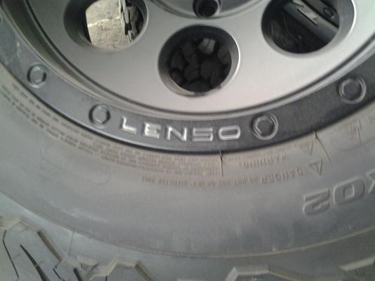 LENSO MAX1 พร้อมยาง BF ล้อเก่าเทิร์นได้ ส่งทั่วไทย