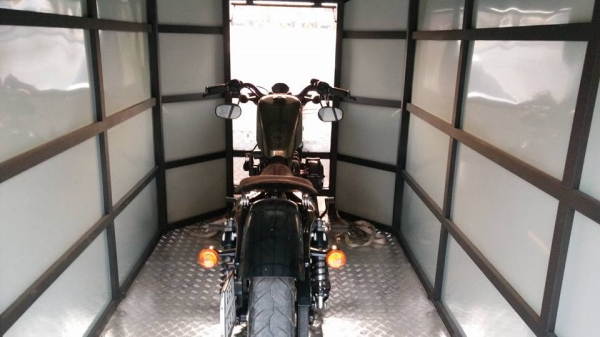 ขายพ่วงตู้ บรรทุกรถมอไซค์โดยเฉพาะครับ ขนาดตู้ กว้าง1.60เมตร ยาว 3เมตร สูง1.80เมตร