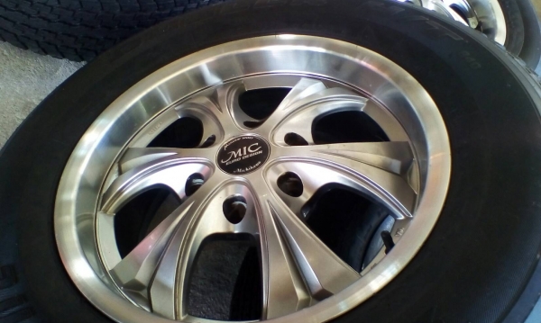 แม็ก MIC ขอบ17 6รู139 พร้อมยาง