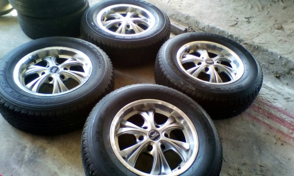 แม็ก MIC ขอบ17 6รู139 พร้อมยาง