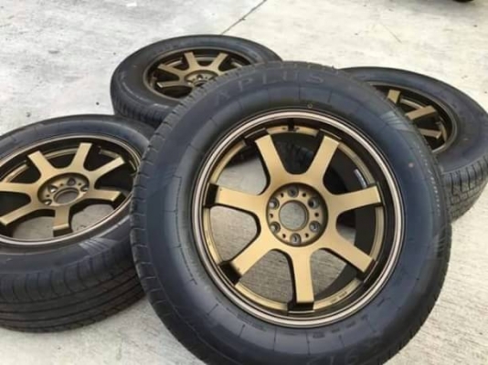 แม็กขอบ18 6รู114 ตรงรุ่นนิสสัน นาวาร่าพร้อมยางใหม่