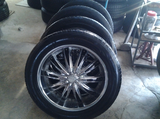 แม็กขอบ20 6รู139 พร้อมยาง TOYO