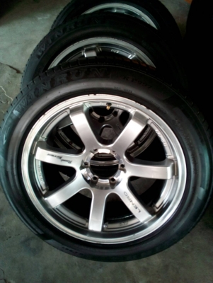 LENSO RT7 ขอบ20 6รู139 พร้อมยาง