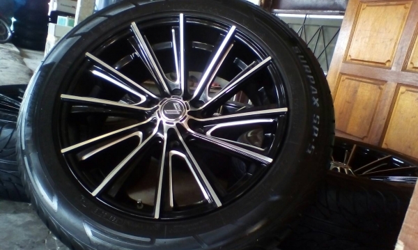 แม็กแท้ LENSO ขอบ20 พร้อมยาง