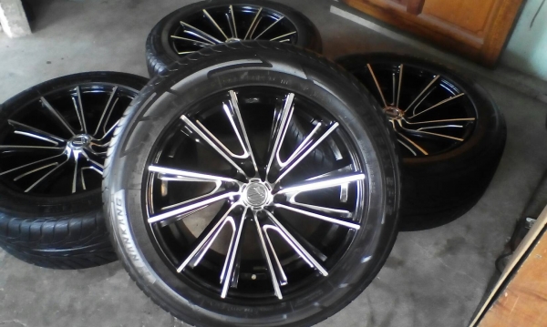 แม็กแท้ LENSO ขอบ20 พร้อมยาง