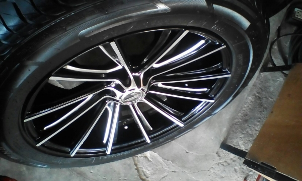 แม็กแท้ LENSO ขอบ20 พร้อมยาง