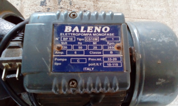 ปั๊มน้ำ baleno