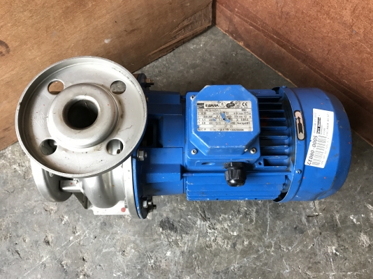 ขายปั้มน้ำหอยโข่งหัวสแตนเลส Ebara 1.5HP. 380V สภาพของใหม่เก่าเก็บ ไม่เคยต่อไฟ พร้อมใช้งาน ขายปั้มน้ำหอยโข่งหัวสแตนเลส Ebara 1.5HP. 380V สภาพของใหม่เก่าเก็บ ไม่เคยต่อไฟ พร้อมใช้งาน