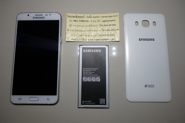 Samsung Galaxy J7 (2016) สีทอง สภาพใหม่ ติดฟีล์ม ประกันศูนย์ถึง สค.60 ส่งฟรี Samsung Galaxy J7 (2016) สีทอง สภาพใหม่ ติดฟีล์ม ประกันศูนย์ถึง สค.60 ส่งฟรี