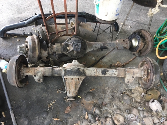 ขายคานหน้า-หลัง  แลนโลเวอร์