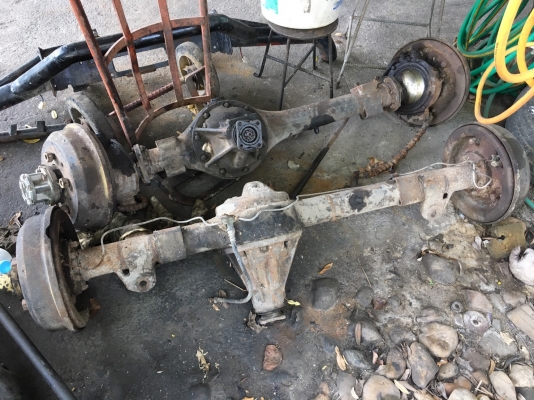 ขายคานหน้า-หลัง  แลนโลเวอร์