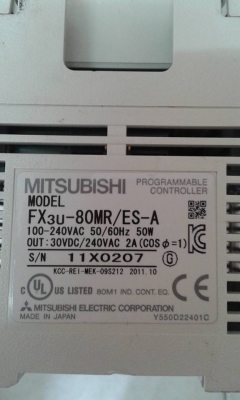PLC มิซู FX3U-80MR สภาพใหม่พร้อมใช้งาน