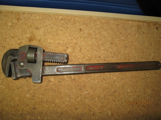 ประแจจับแป๊บ ขาเดี่ยว DOWIDAT  Made in GERMANY ของแท้ครับ