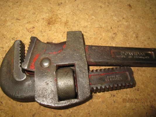 ประแจจับแป๊บ ขาเดี่ยว DOWIDAT  Made in GERMANY ของแท้ครับ