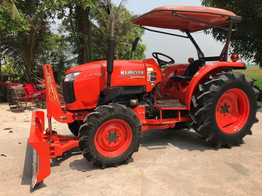 ขายรถไถคูโบต้า L4708 4WD2เพลา ใช้งาน 600 ชั่วโมง สภาพสวยพร้อมใช้ค่ะ พร้อมอุปกรณ์ ใบมีดหน้าและโลเตอร์รีจอบหมุน ราคา 428,000 บาท #พร้อมส่งฟรีถึงบ้าน โทรสอบถามได้เลยค่ะ 081-9136451 ขอดูรูปทาง Line:Bow6451  เครื่องดี เกียร์ดี ยางดีทั้ง 4 เส้น ตรวจเชคเรียบร้อย