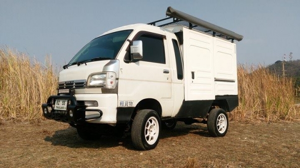 -ขายdaihatsu hijet jumbo s210p 4x4 (มีแค็ป หลังคาสูง) หายากมีไม่เกิน 10คันในไทย
