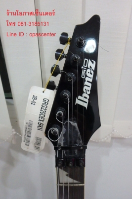 กีต้าร์ไฟฟ้า Ibanez GIO รุ่นฟรอยโรส GRG220DEX-BKN สีดำ สภาพใหม่ มีกระเป๋าหนา กีต้าร์ไฟฟ้า Ibanez GIO รุ่นฟรอยโรส GRG220DEX-BKN สีดำ สภาพใหม่ มีกระเป๋าหนา