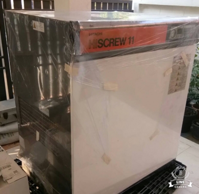 ปั้มลม HITACHI 15 HP สภาพดี พร้อมใช้งาน