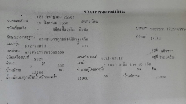 รถอีซูซุ 10 ล้อดั้ม FXZ  360 แรงม้า. ปี 56.  ,  ( มี ขาย 4 คัน. )  ,  ( * ขาย หัว , คัชซี )       สนใจติดต่อ  081 - 6079515
