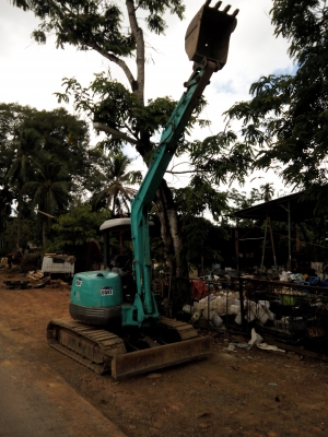 ขายรถแบคโฮ KOBELCO SK40SR ไมล์ 3190 ชม.ราคา 485000