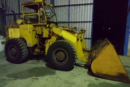 ขายรถตักล้อยาง TCM 45 (เอวอ่อน สภาพดีมาก)