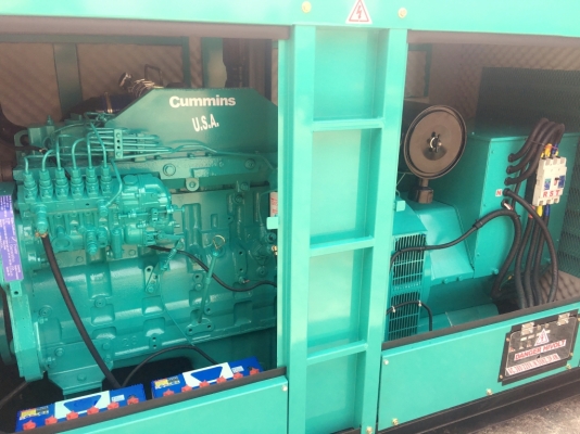เครื่องปั่นไฟCUMMINS150KWพร้อมรับประกัน12เดือน