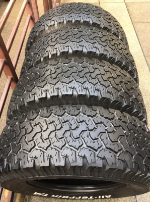 ยาง All BF goodrich 265 70 17 ปลายปี12 ดอกเต็ม ใช้ยาว ราคาไม่แพง