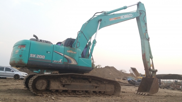 ขาย 2,350,000 KOBELCO sk 200-8 super X ทำงาน 5,371 ชม. ไฟฟ้าครบ เครื่องดี ปั้มแรงไม่มีรั่วซึม เอวแน่น ช่วงล่างสวยเหมือนใหม่ 090-772-3710 090-772-3708
