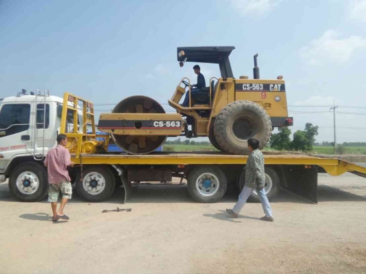 รถบด10ตัน2เพลา CAT CS563 เอกสารเล่มทะเบียน,รถพร้อมใช้