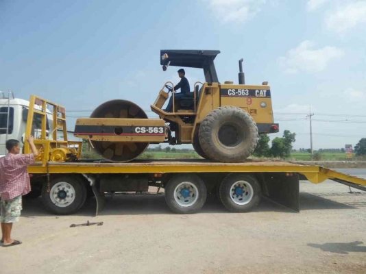 รถบด10ตัน2เพลา CAT CS563 เอกสารเล่มทะเบียน,รถพร้อมใช้