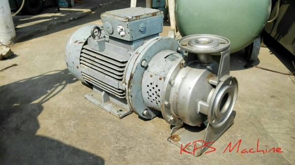 ** SOLD ** ปั้มน้ำหัวสแตนเลสญี่ปุ่น Kawamoto 20 HP 380V Hmax 70 m ลงตู้สวยๆพร้อมใช้
