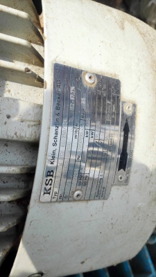 ** ไปอยู่ระยองครับ ** ปั้มน้ำหัวสแตนเลสเยอรมัน KSB 7.5 HP 380V ของใหม่เก่าเก็บไม่เคยใช้งาน