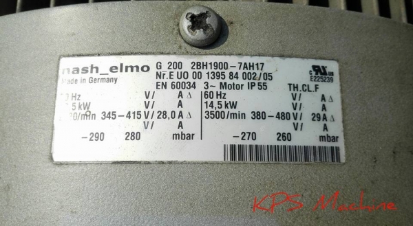 ริงส์โบวเวอร์ ดูด-เป่า เยอรมัน SIEMENS 15 HP 380V สภาพสวยพร้อมใช้