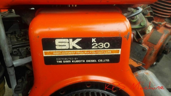 * ไปอยู่ปราจีนครับ * เครื่องตบดินญี่ปุ่น MIKASA JAPAN เครื่อง KUBOTA 6.0 PS VIBRATION 5600 CPM สตาร์ททีเดียวติดพร้อมใช้