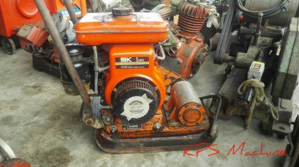 * ไปอยู่ปราจีนครับ * เครื่องตบดินญี่ปุ่น MIKASA JAPAN เครื่อง KUBOTA 6.0 PS VIBRATION 5600 CPM สตาร์ททีเดียวติดพร้อมใช้