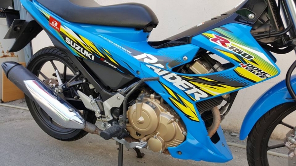 ขออนุญาตขาย Suzuki Raider New 150 สตาร์ทมือ สภาพเหมือนรถใหม่ป้ายแดง โอนฟรี ขออนุญาตขาย Suzuki Raider New 150 สตาร์ทมือ สภาพเหมือนรถใหม่ป้ายแดง โอนฟรี
