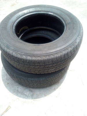 265/65R17 BRIDGESTONE DUELER H/T 684II สวย ดอกยางดี ทนทาน มี 2 เส้น tel.063-286-3551,081-427-3941 265/65R17 BRIDGESTONE DUELER H/T 684II สวย ดอกยางดี ทนทาน มี 2 เส้น tel.063-286-3551,081-427-3941