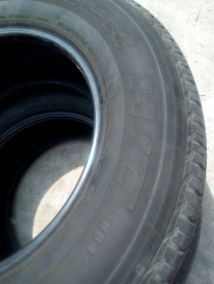 265/65R17 BRIDGESTONE DUELER H/T 684II สวย ดอกยางดี ทนทาน มี 2 เส้น tel.063-286-3551,081-427-3941 265/65R17 BRIDGESTONE DUELER H/T 684II สวย ดอกยางดี ทนทาน มี 2 เส้น tel.063-286-3551,081-427-3941