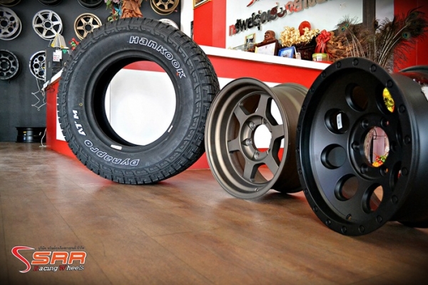 โปรโมชั่นล้อ OFFROAD ขอบ16 + ยาง HANKOOK 245/70R16 ชุดละ 21,800 โปรโมชั่นล้อ OFFROAD ขอบ16 + ยาง HANKOOK 245/70R16 ชุดละ 21,800