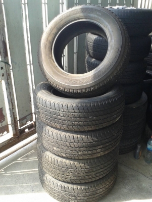ยาง บริสโตน 245/65R17ปี13 ชุดนี้ ราคา 3500 บาท