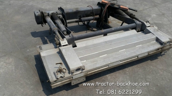 ของมาแล้วครับ ฝาปิดท้ายรถบรรทุก 6-10 ล้อ เทรเลอร์ กระบอกคู่ โครงสร้างเป็นมิเนียม