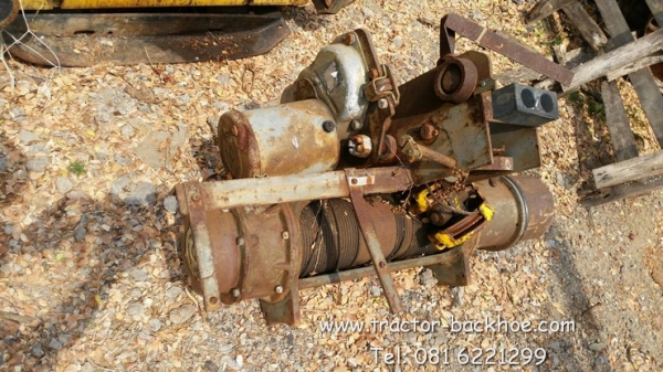 ขายตามสภาพ รอก สลิง ขนาด 1 ตัน HITACHI ใช้ไฟญี่ปุน