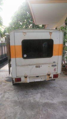 ขายพ่วงครับ เหมาะสำหรับ บรรทุกอุปกรณ์ ช่าง ทำเป็นรถเซอร์วิส foodtruck รถนอน รถขายของ ขนาดตู้ ยาว 2.4เมตร กว้าง 1.42 สูง 1.3เมตร ราคา 35000บาท สนใจสอบถามได้ครับ