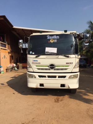 ขายสิบล้อดัมพ์ Hino เครื่อง 320 แรง ปี 49 กระบะดัมพ์สามมิตร ทะเบียนพร้อม