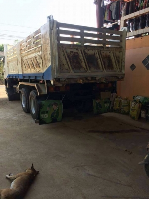 ขายสิบล้อดัมพ์ Hino เครื่อง 320 แรง ปี 49 กระบะดัมพ์สามมิตร ทะเบียนพร้อม