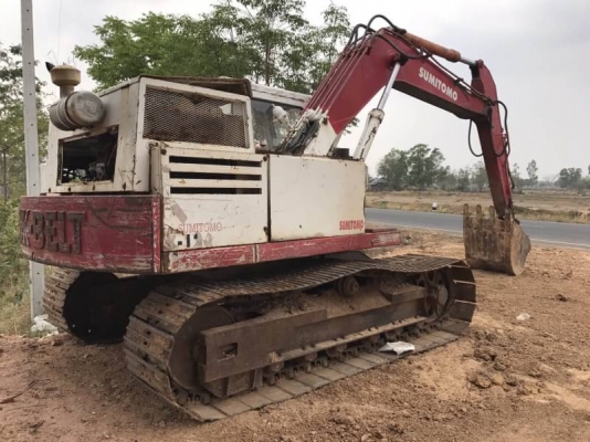 SUMITOMO 2600Fj  285,000 บาท เครื่องดี ปั้มดี โช่หนา เอวแน่น (มีไลน์หัวเจาะ) เอกสารชื้อขาย  รถอยู่ จ.ร้อยเอ็ด โทร&amp;ไอดีไลน์ 0610710295