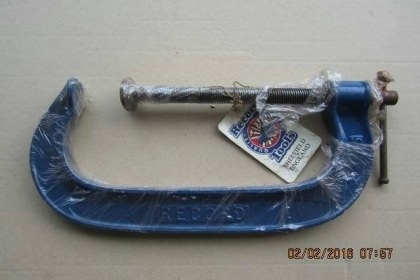 ขายซีแคมจับงานขนาดจับชิ้นงานได้8" RECORD Made in England.