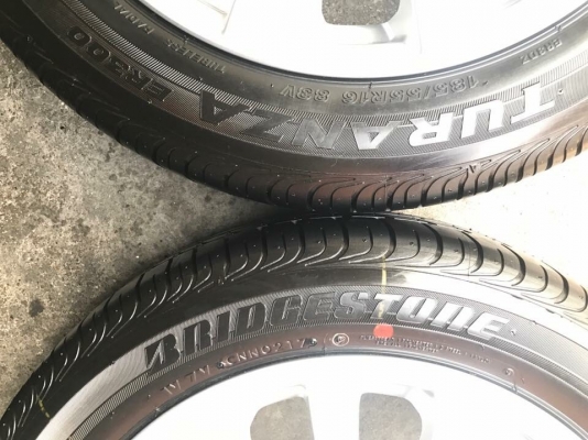 ขายล้อแม็กพร้อมยางป้ายแดงปี17 ซูซูกิ สวิฟ ขอบ16