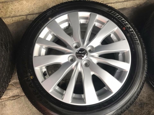 ขายล้อแม็กพร้อมยางป้ายแดงปี17 ซูซูกิ สวิฟ ขอบ16