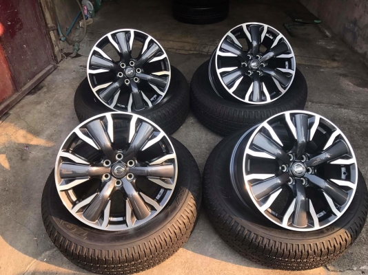 ล้อแม็กใหม่พร้อมยาง ขอบ18 Nissan Navara NP300 Sportech